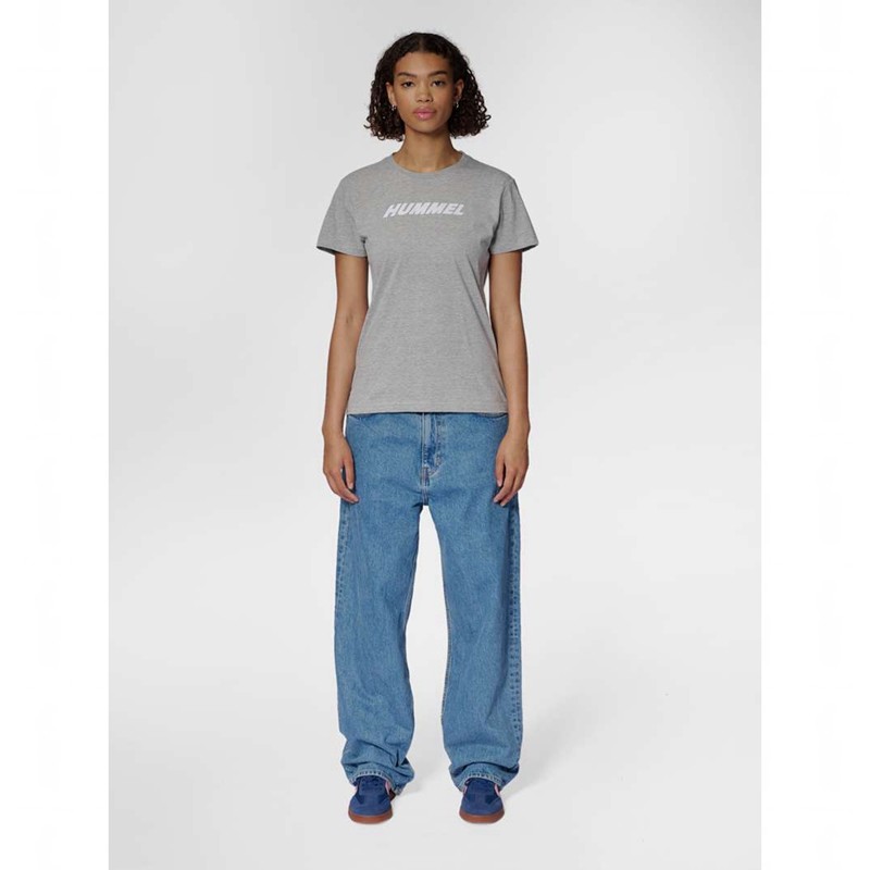Hummel Elemental Logo Cotton Ženske Čarape Sive | 849094-582