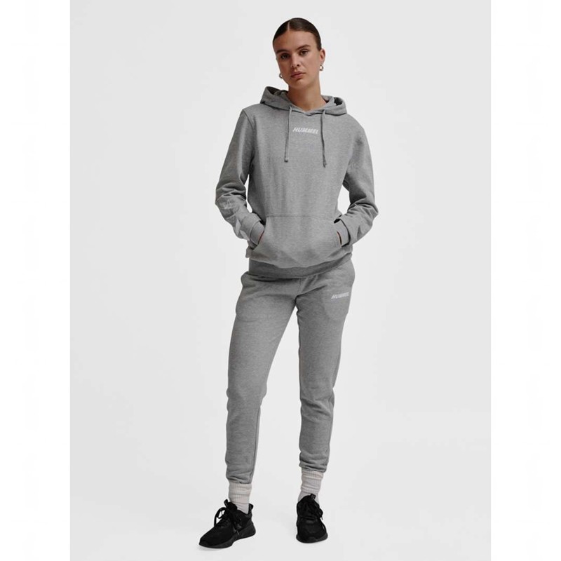 Hummel Elemental Muške Majica s Kapuljačom Sive | 353650-319