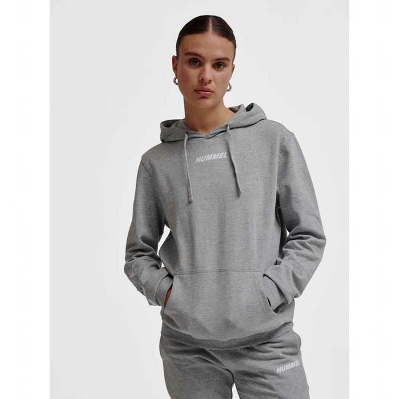 Hummel Elemental Muške Majica s Kapuljačom Sive | 353650-319