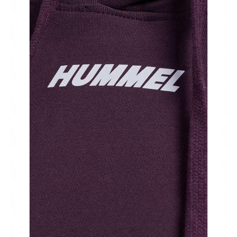 Hummel Elemental Short Ženske Majica s Kapuljačom Ljubičaste | 620368-651