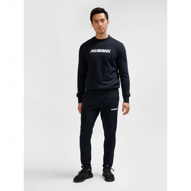 Hummel Elemental Tapered Muške Hlače Crne | 537147-951