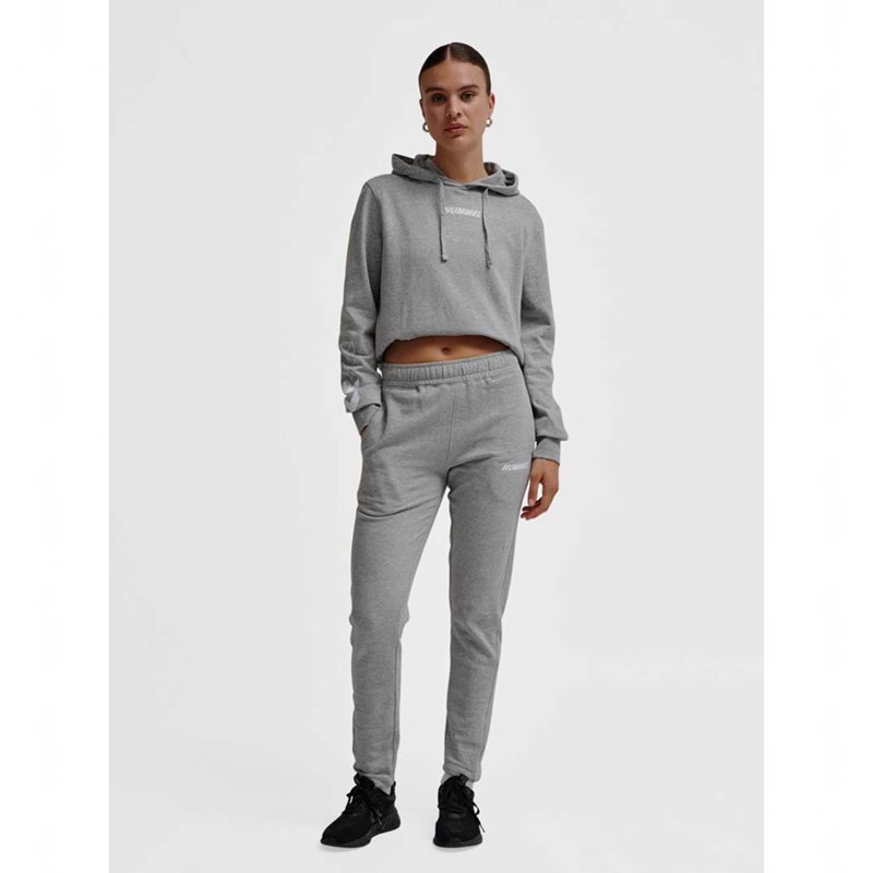 Hummel Elemental Tapered Ženske Hlače Sive | 583447-579