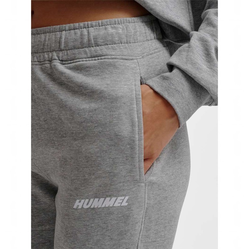 Hummel Elemental Tapered Ženske Hlače Sive | 583447-579