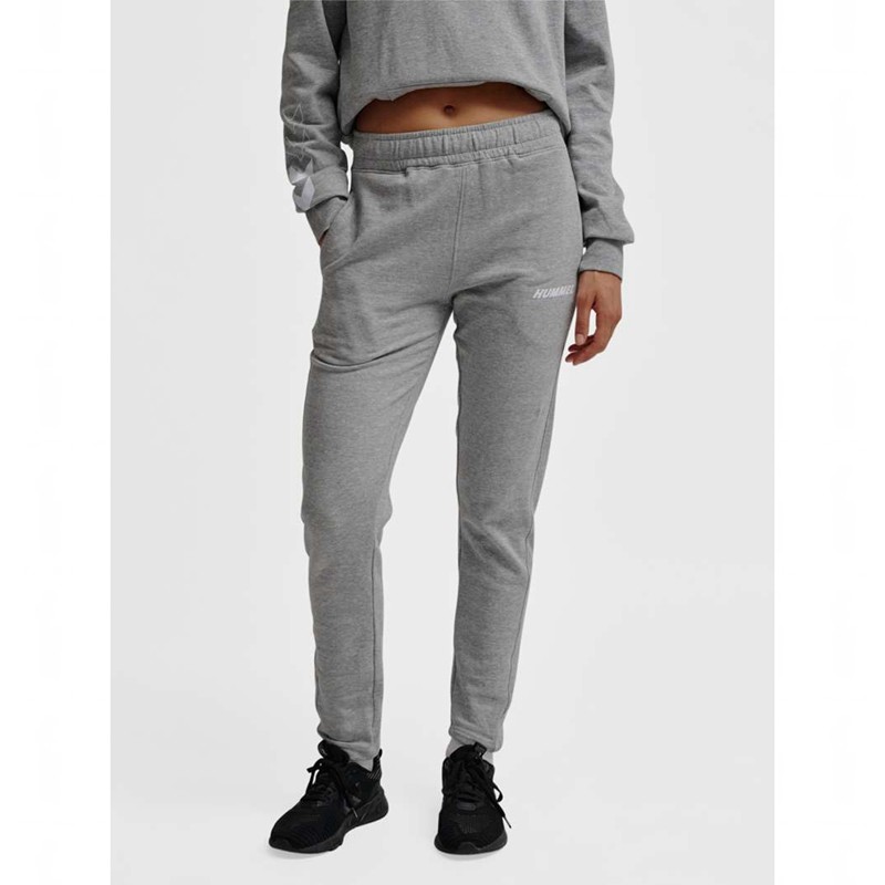 Hummel Elemental Tapered Ženske Hlače Sive | 583447-579
