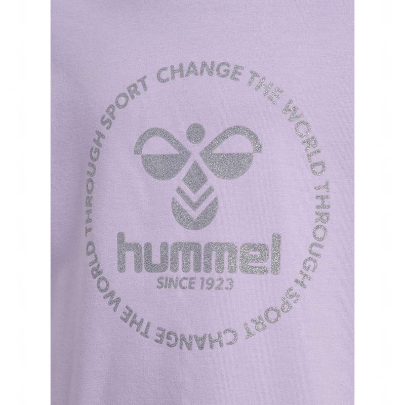 Hummel Elly L/S Dječje Haljina Boje Lavande | 422831-267