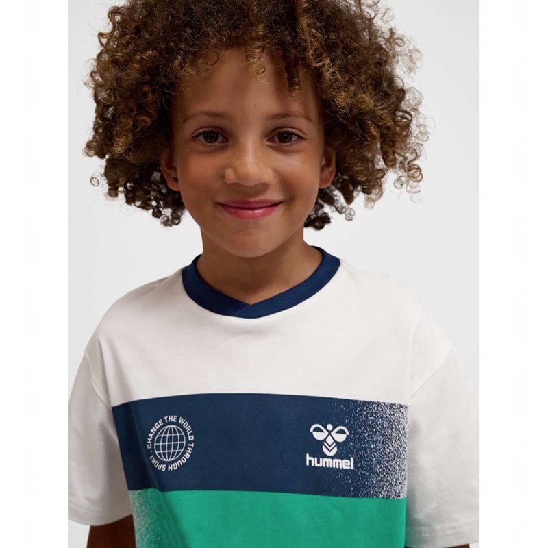Hummel Eske S/S Dječje Majice Bijele | 202792-788