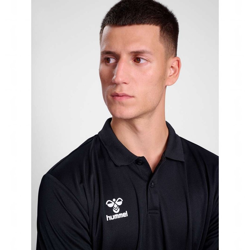 Hummel Essential Muške Polo Majice Crne | 546554-294