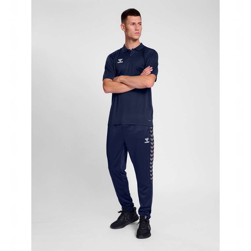 Hummel Essential Muške Polo Majice Tamnoplave | 353389-371