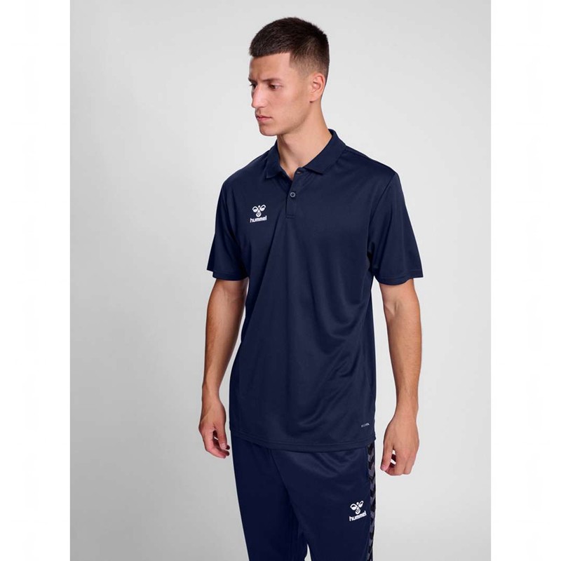 Hummel Essential Muške Polo Majice Tamnoplave | 353389-371