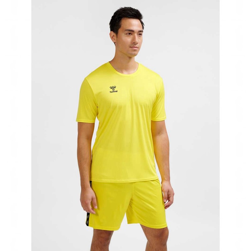 Hummel Essential S/S Muške Jakne Žute | 434257-474