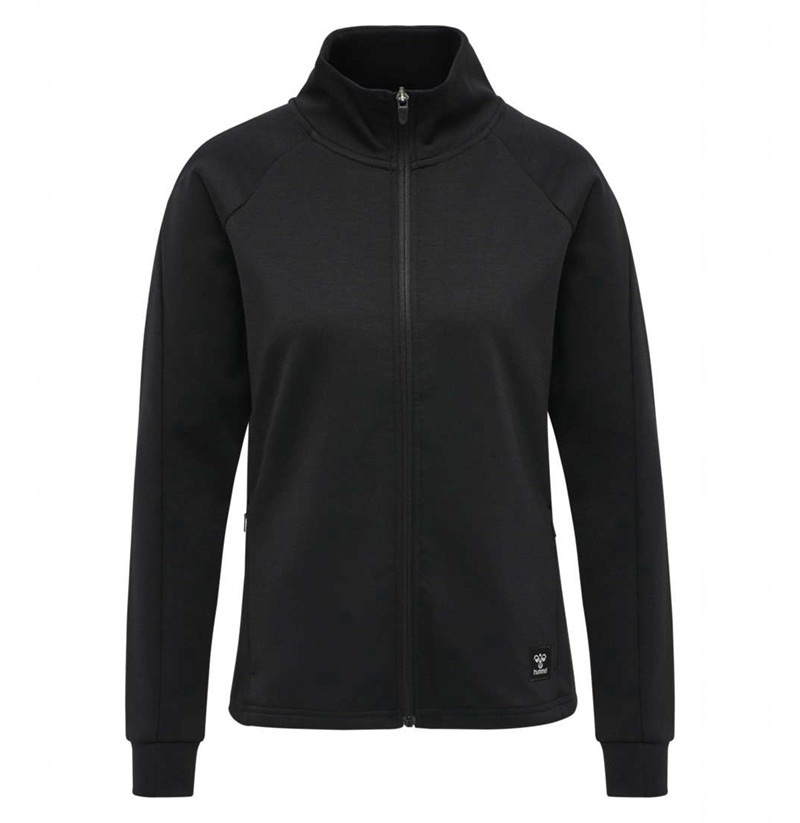 Hummel Essi Zip Ženske Jakne Crne | 749212-406