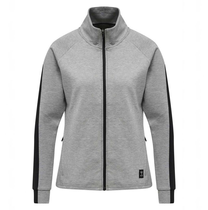 Hummel Essi Zip Ženske Jakne Sive | 291608-436