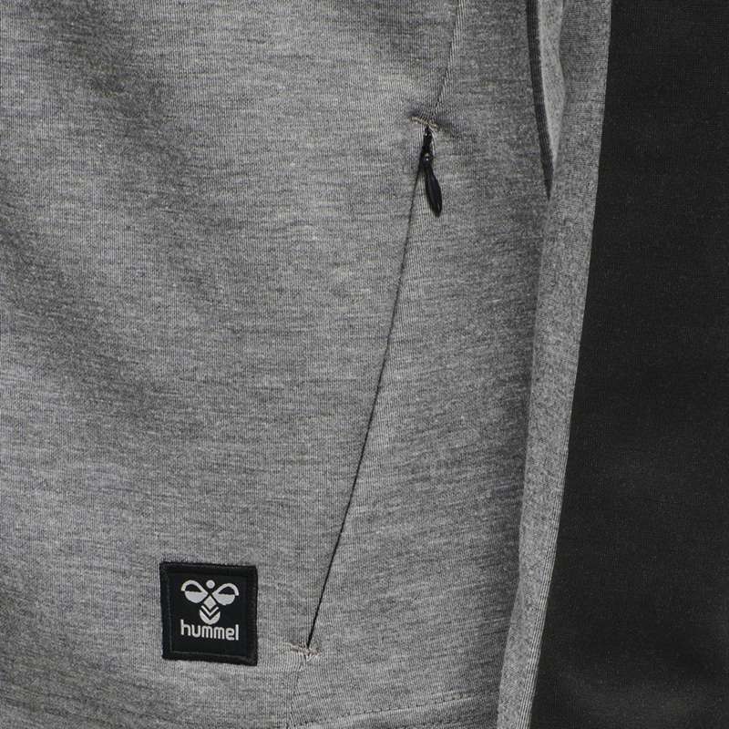 Hummel Essi Zip Ženske Majica s Kapuljačom Sive | 479967-013