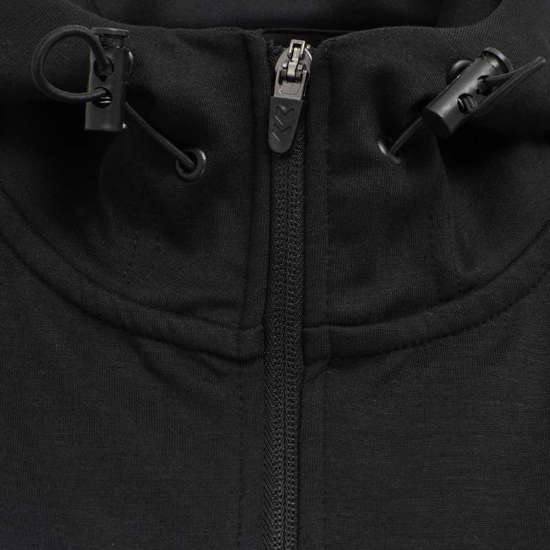 Hummel Essi Zip Ženske Majica s Kapuljačom Crne | 448512-114