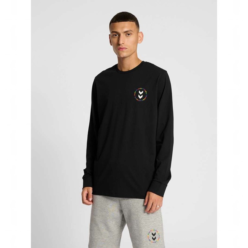 Hummel Everything Nothing Ls Ženske Majice Crne | 088080-360