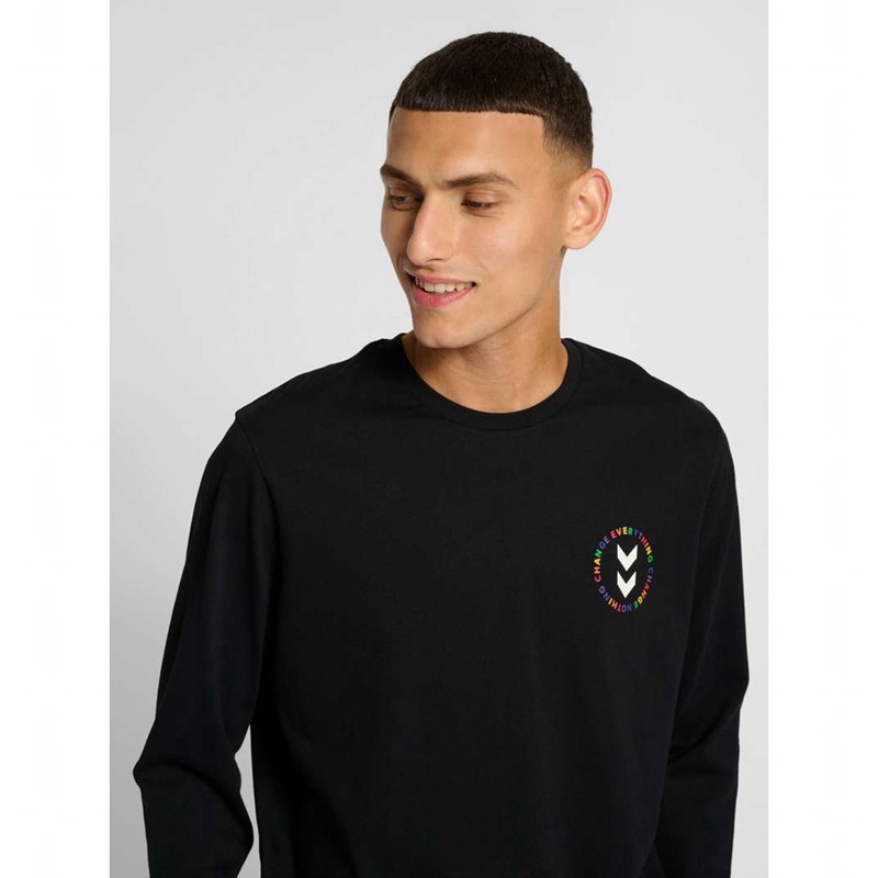 Hummel Everything Nothing Ls Ženske Majice Crne | 088080-360
