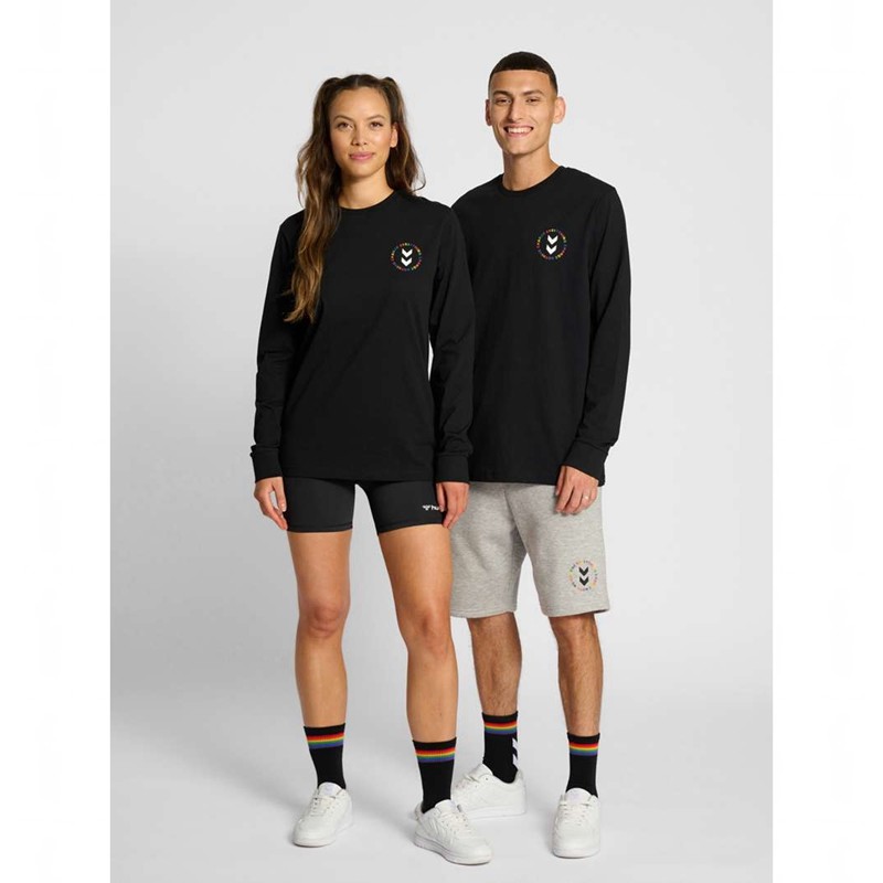 Hummel Everything Nothing Ls Ženske Majice Crne | 088080-360