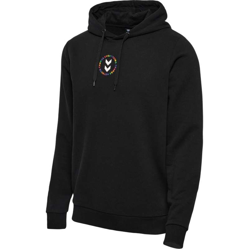 Hummel Everything Nothing Muške Majica s Kapuljačom Crne | 660986-438