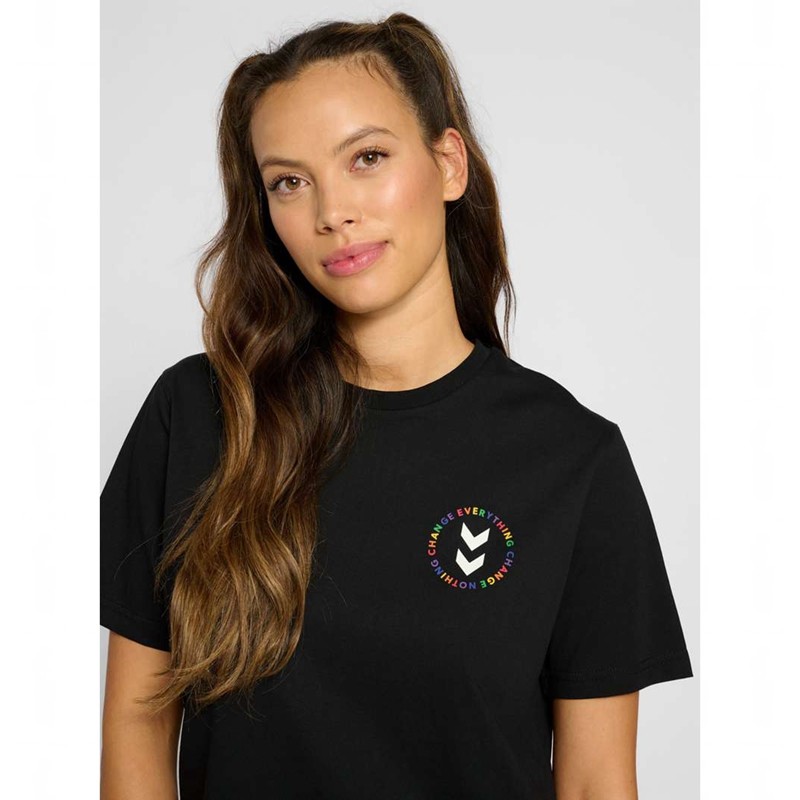 Hummel Everything Nothing Ženske Majice Crne | 344229-227