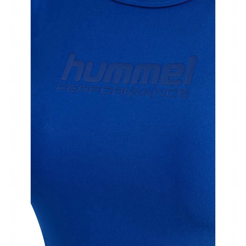 Hummel Fast Cropped Ženske Majica bez Rukava Plave | 756605-547