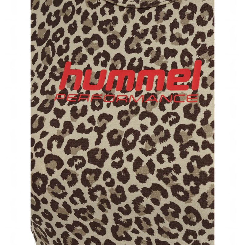 Hummel Fast Cropped Ženske Majica bez Rukava Leopard | 003606-153