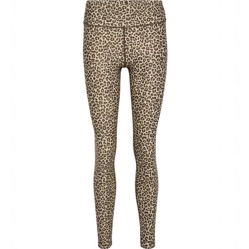 Hummel Fast Mid Waist Ženske Hulahopke Leopard | 935430-155