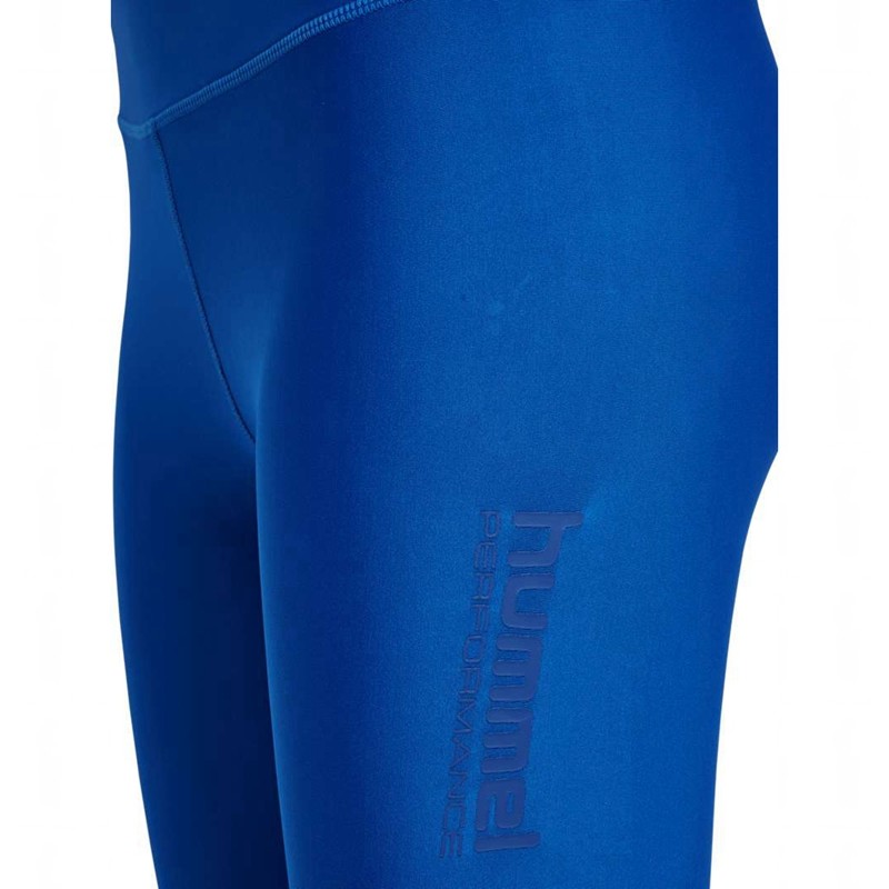 Hummel Fast Mid Waist Ženske Hulahopke Plave | 854957-497
