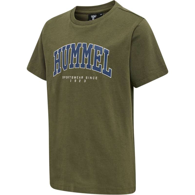 Hummel Fast S/S Dječje Majice Maslinasto Zelene | 350198-738
