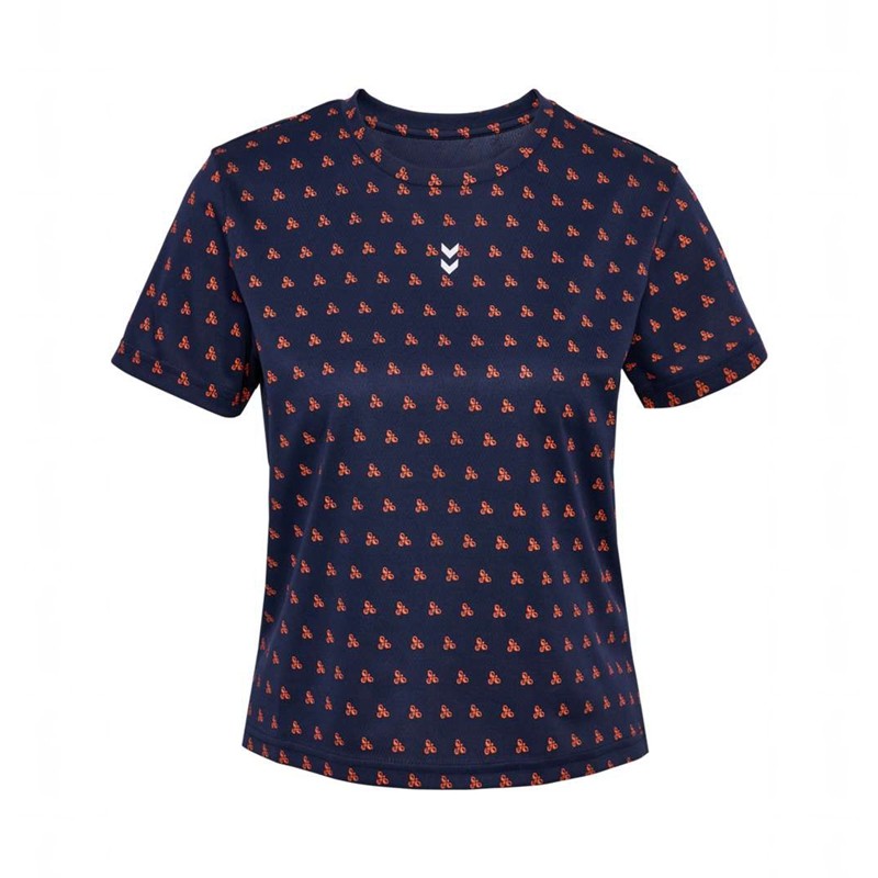 Hummel Fast Workout W S/S Ženske Majice Tamnoplave | 479054-555
