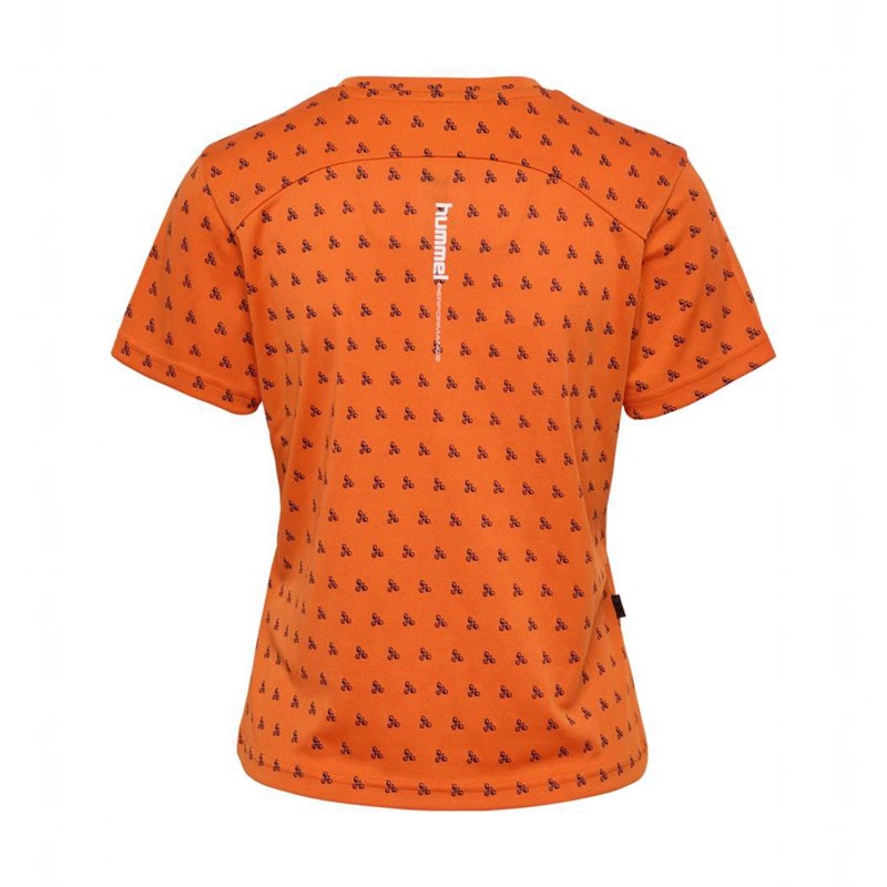 Hummel Fast Workout W S/S Ženske Temeljni Sloj Narančaste | 110172-075