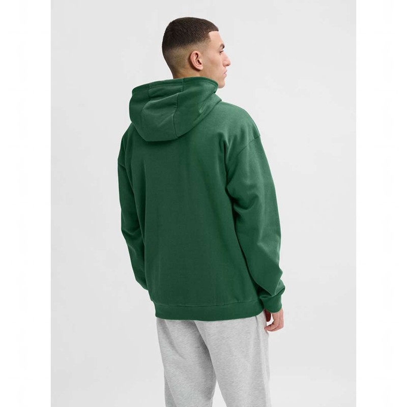 Hummel Felix Loose Muške Majica s Kapuljačom Zelene | 528454-347