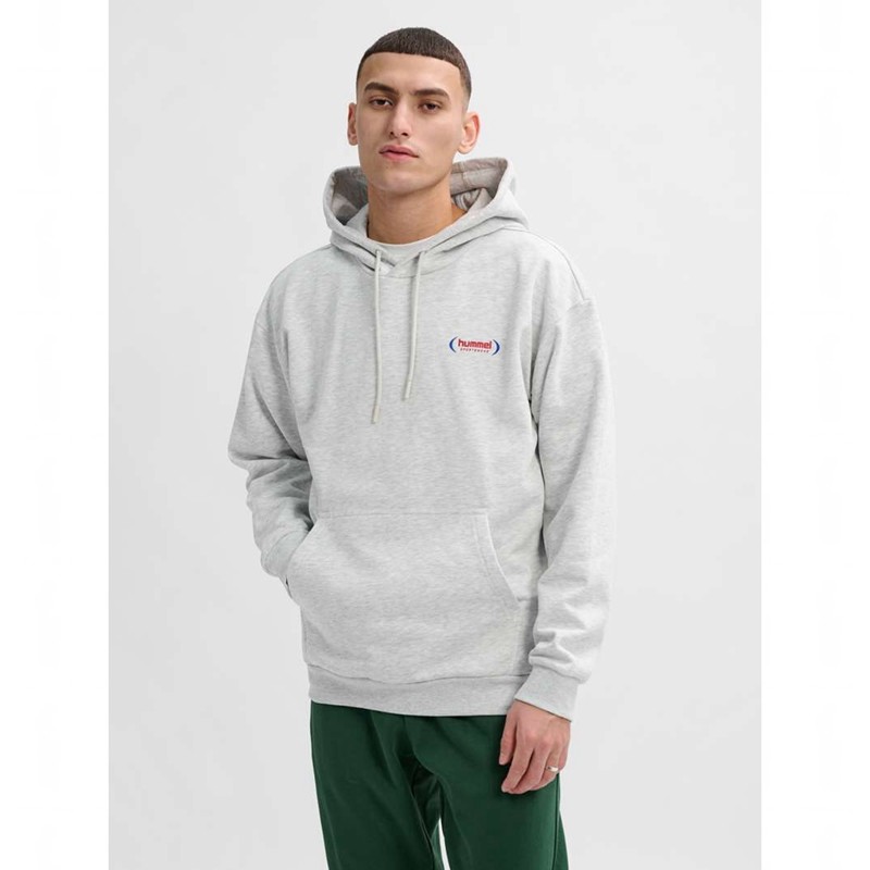 Hummel Felix Loose Muške Majica s Kapuljačom Sive | 515991-818