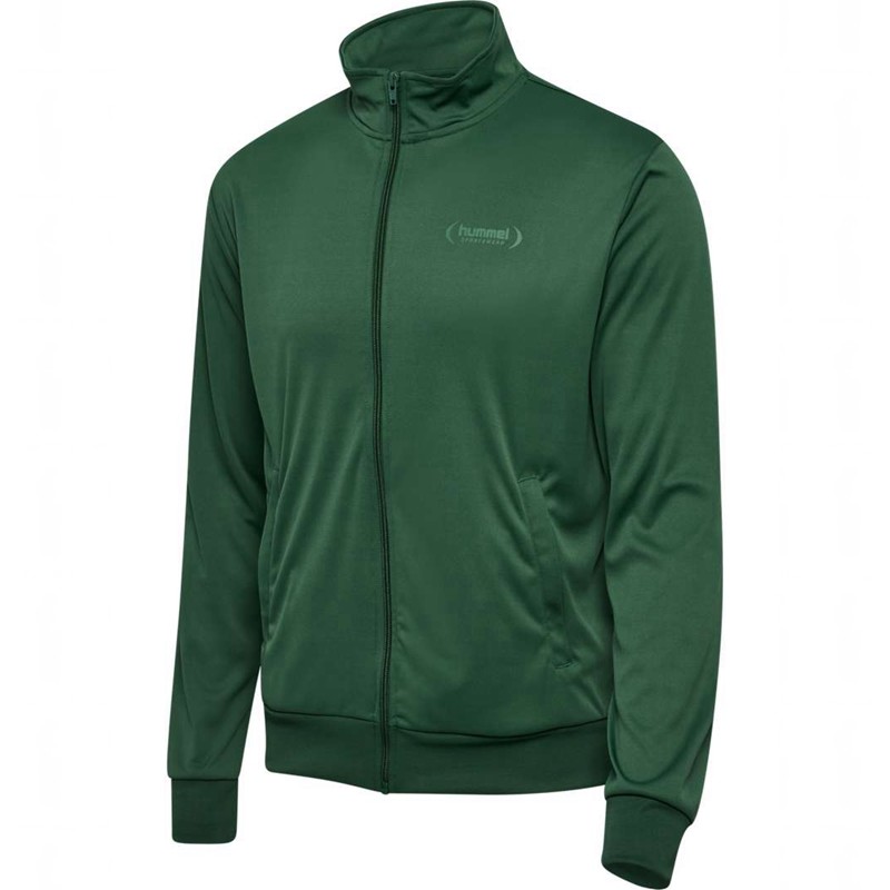 Hummel Felix Poly Tracksuit Muške Odijela Zelene | 539492-689