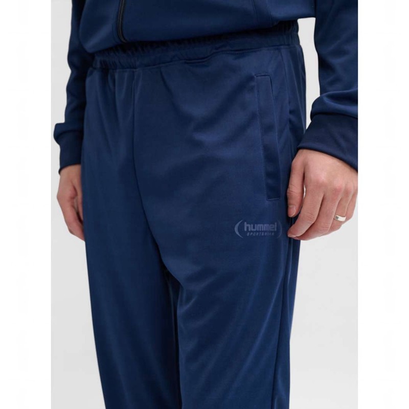 Hummel Felix Poly Tracksuit Muške Sportska Odjeća Tamnoplave | 613032-681