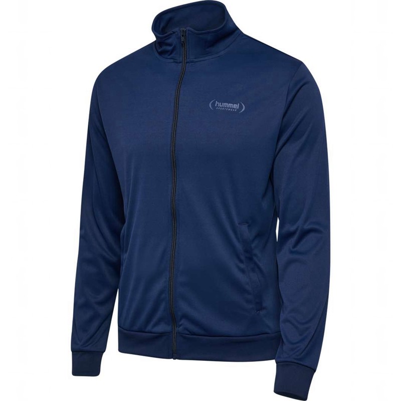 Hummel Felix Poly Tracksuit Muške Sportska Odjeća Tamnoplave | 613032-681