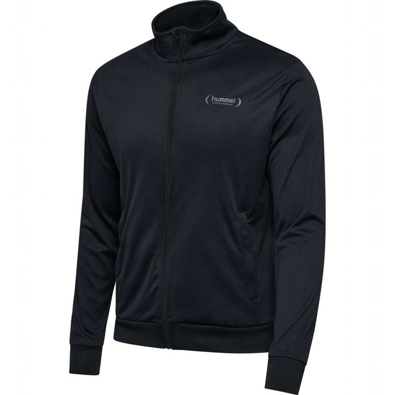 Hummel Felix Poly Tracksuit Muške Sportska Odjeća Crne | 030062-193