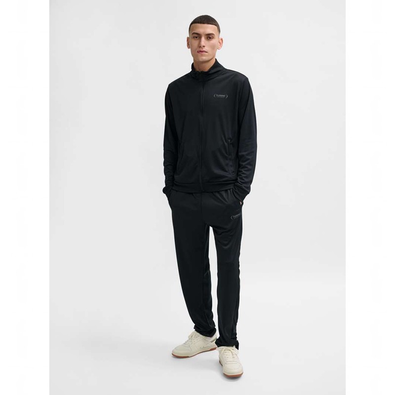 Hummel Felix Poly Tracksuit Muške Sportska Odjeća Crne | 030062-193