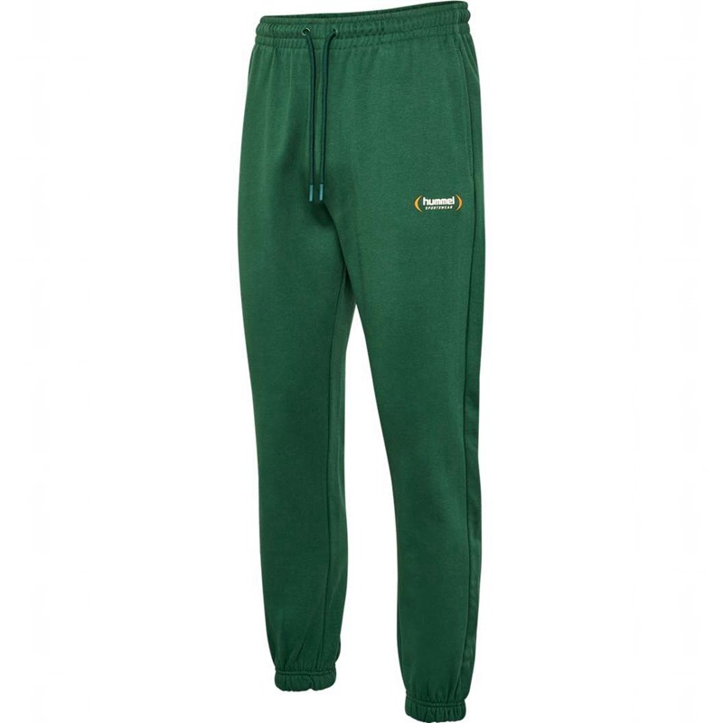 Hummel Felix Regular Muške Hlače Zelene | 678322-827
