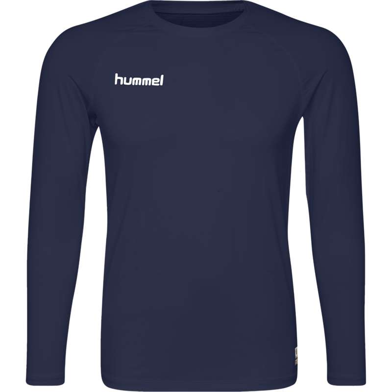 Hummel First Performance Jersey L/S Muške Temeljni Sloj Tamnoplave | 964504-935
