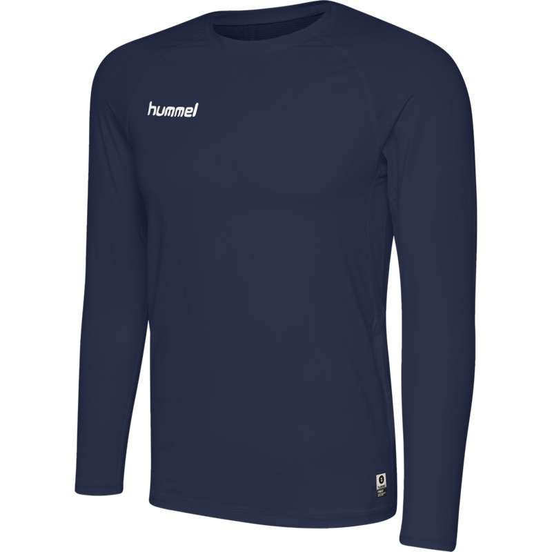 Hummel First Performance Jersey L/S Muške Temeljni Sloj Tamnoplave | 964504-935