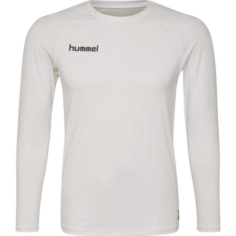 Hummel First Performance Jersey L/S Muške Temeljni Sloj Bijele | 855082-031