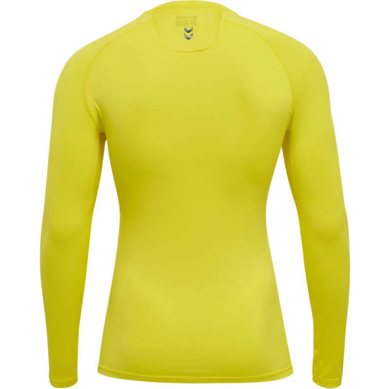 Hummel First Performance Jersey L/S Muške Temeljni Sloj Žute | 367103-861
