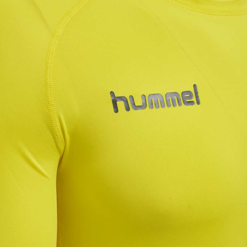Hummel First Performance Jersey L/S Muške Temeljni Sloj Žute | 367103-861
