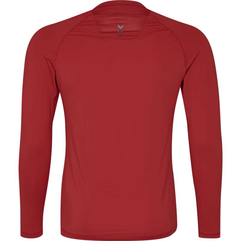 Hummel First Performance Jersey L/S Muške Temeljni Sloj Crvene | 571851-253