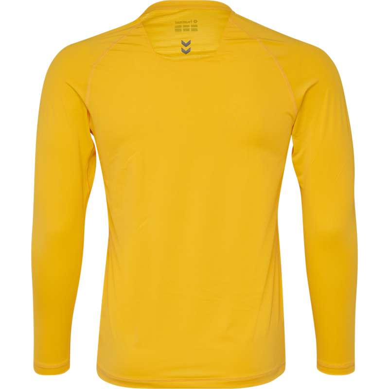 Hummel First Performance Jersey L/S Muške Temeljni Sloj Žute | 932368-386