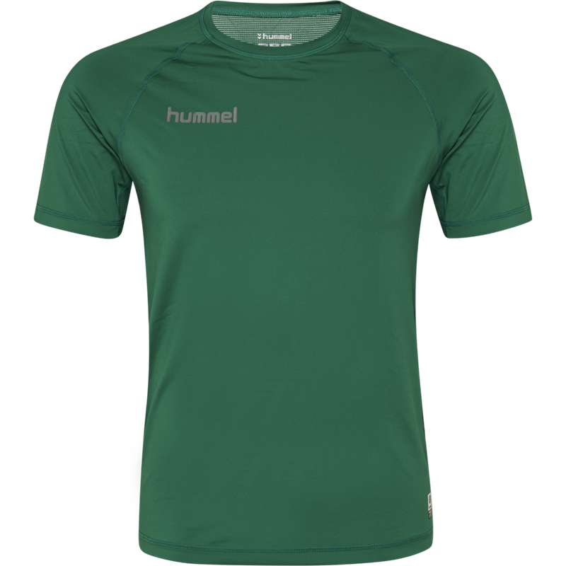 Hummel First Performance Jersey S/S Muške Temeljni Sloj Zelene | 810561-047
