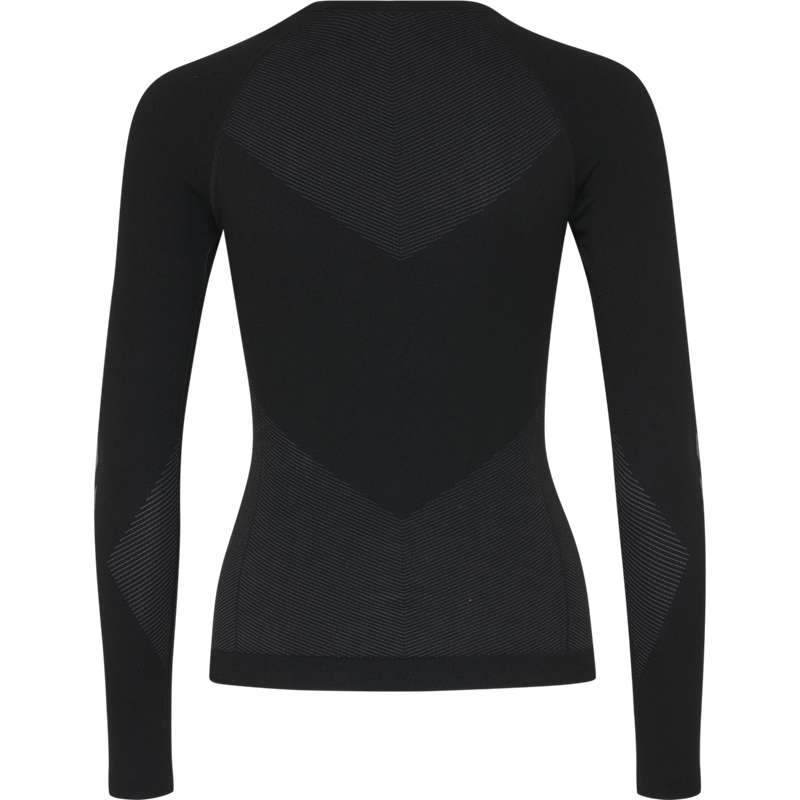 Hummel First Seamless L/S W Ženske Temeljni Sloj Crne | 834190-392