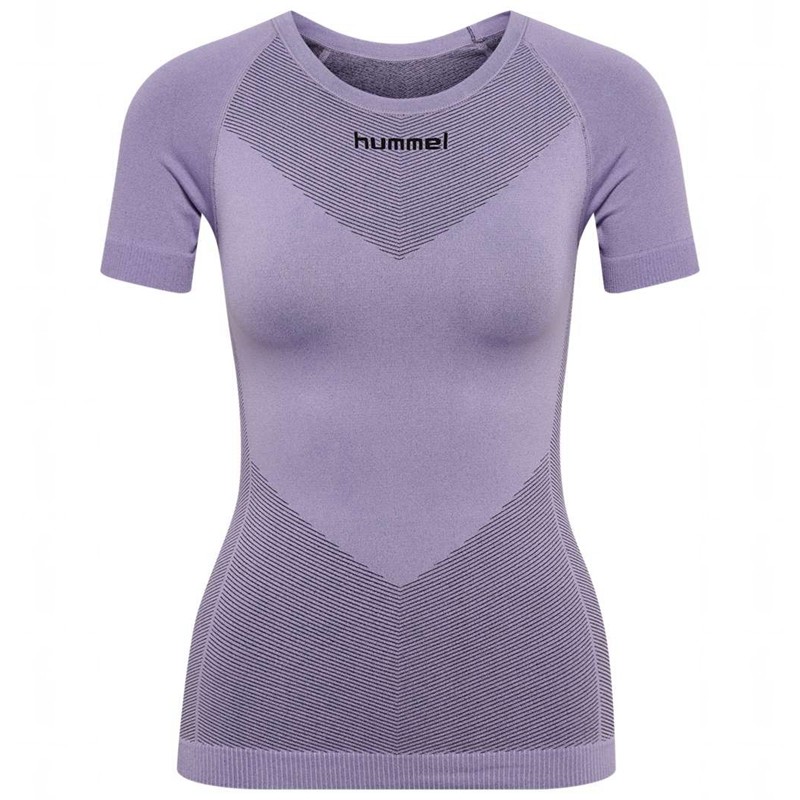Hummel First Seamless S/S W Ženske Dres Boje Lavande | 463049-023