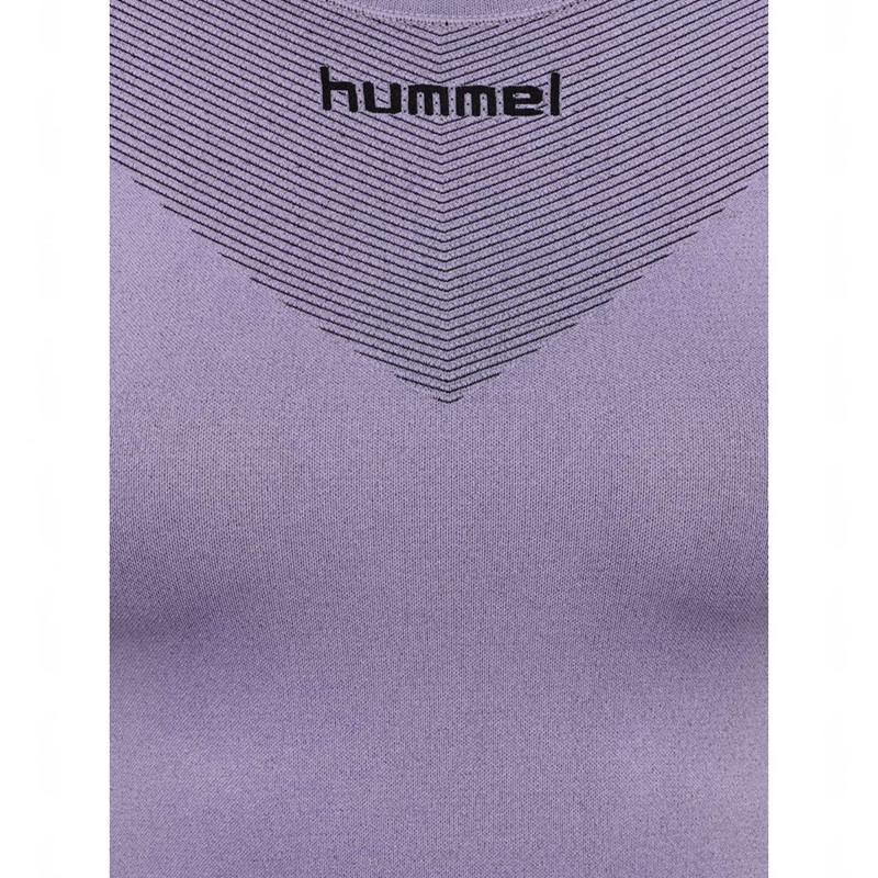 Hummel First Seamless S/S W Ženske Dres Boje Lavande | 463049-023