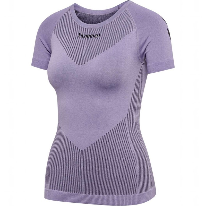 Hummel First Seamless S/S W Ženske Dres Boje Lavande | 463049-023
